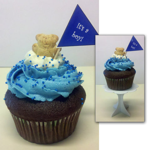 Baby-shower Cupcakes