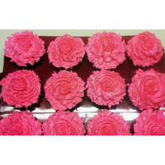 Pink Garden Cupcakes